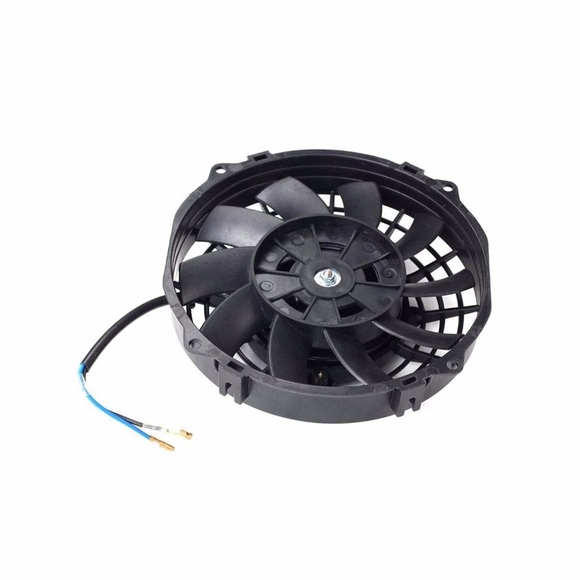 NIB Universal Slim Fan Push Pull Electric Radiator Cooling 12V 80W. No mounts - Picture 5 of 6